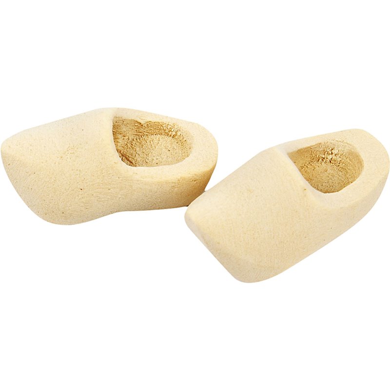 Zuecos holandeses de madera - 2 par