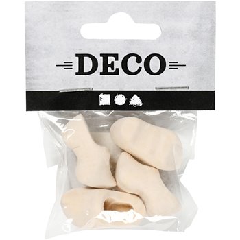 Zuecos holandeses de madera - 2 par