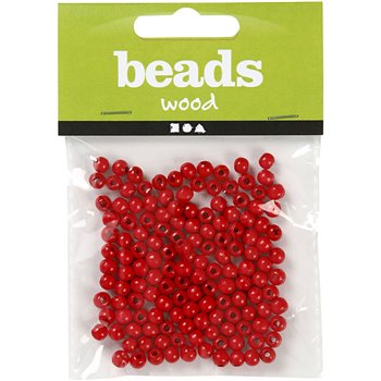 Cuentas de madera  - 6 gr