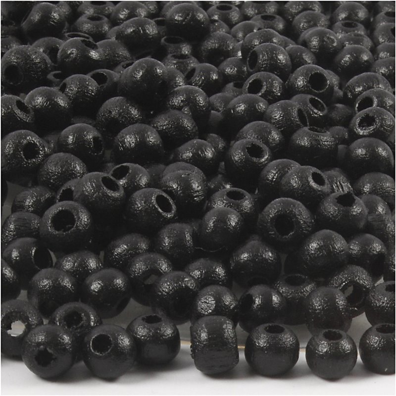 Cuentas de madera  - 6 gr