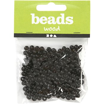 Cuentas de madera  - 6 gr