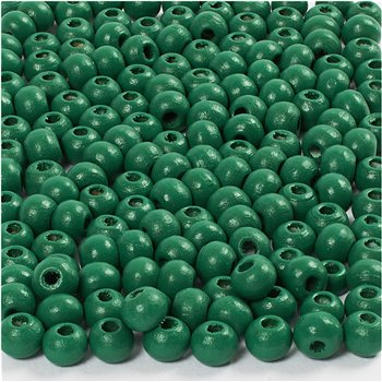 Cuentas de madera  - 6 gr