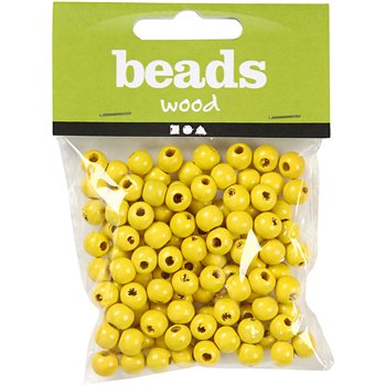 Cuentas de madera  - 15 gr