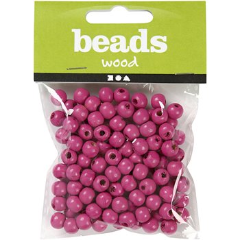 Cuentas de madera  - 15 gr