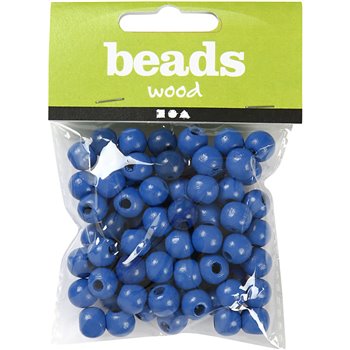 Cuentas de madera  - 15 gr