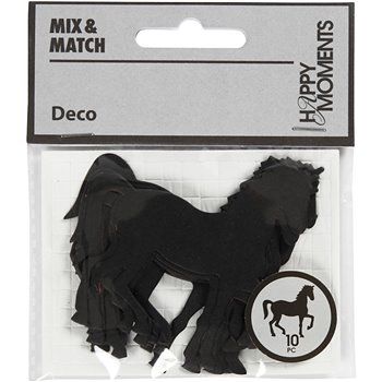 Emblema de cartón - 10 unidades