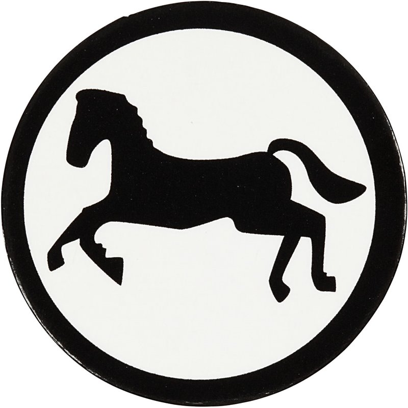 Emblema de cartón - 20 unidades