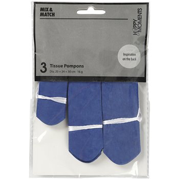 Pompones de seda - 3 unidades