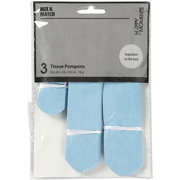 Pompones de seda - 3 unidades