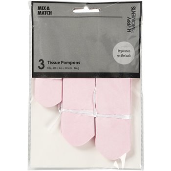 Pompones de seda - 3 unidades