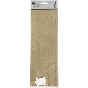 Borla de papel - 12 unidades