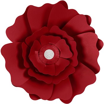 Flores de papel - 2 unidades