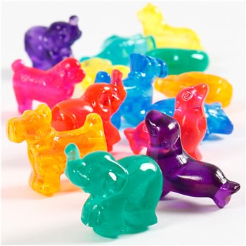 Cuentas de plástico con formas - 125 ml Cuentas de plástico con formas - 125 ml