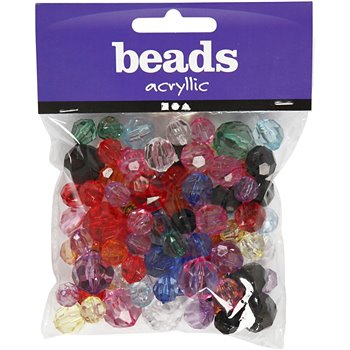 Cuentas facetadas - 125 ml