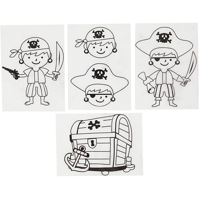 Hojas de Shrink Plastic con motivos - 4 hoja Hojas de Shrink Plastic con motivos - 4 hoja