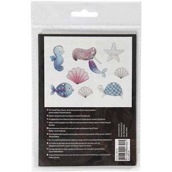 Hojas de Shrink Plastic con motivos - 4 hoja
