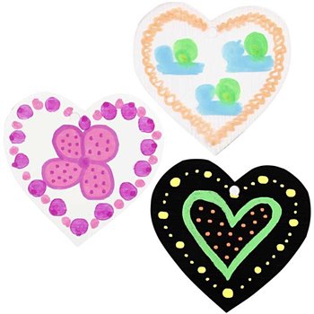 Rotulador de purpurina para tela - 6 unidades