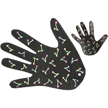 Rotulador de purpurina para tela - 6 unidades