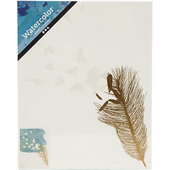 Lienzo con motivos dorados