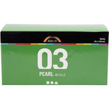 Pintura Acrílica A-Color  - 10x120 ml