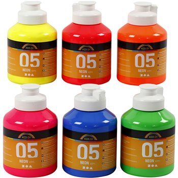 Pintura Acrilica A-Color - 6x500 ml