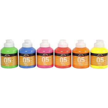 Pintura Acrilica A-Color - 6x500 ml