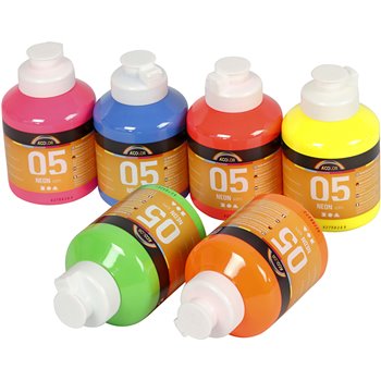 Pintura Acrilica A-Color - 6x500 ml