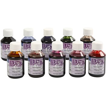 Tinte para tela - 10x100 ml