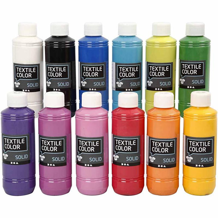 Textile Solid -surtido - 12x250 ml