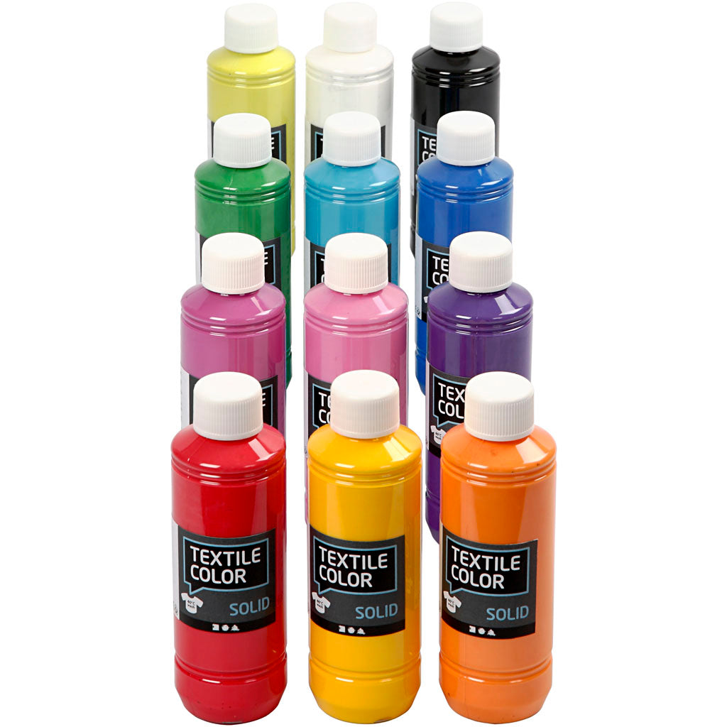 Textile Solid -surtido - 12x250 ml