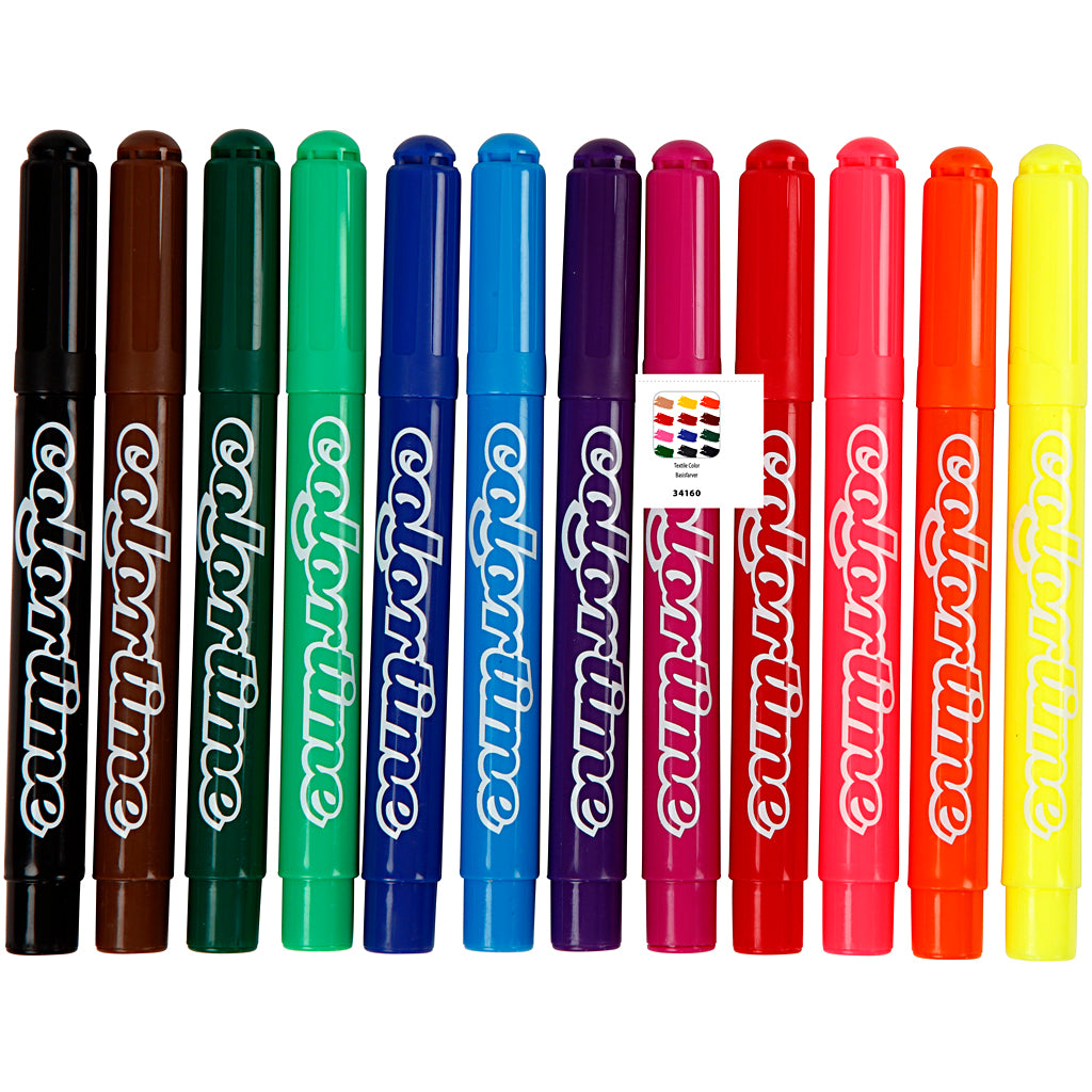 Colortime rotuladores - 12 unidades