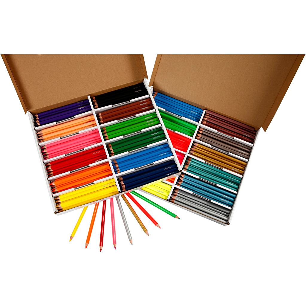 Lápices de colores Colortime - 144 unidades