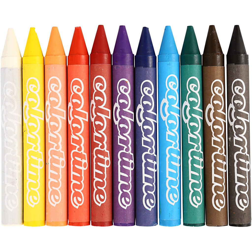 Lápices de cera ColorTime - 48 unidades