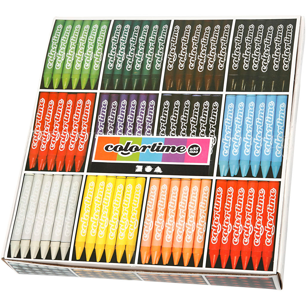 Lápices de cera ColorTime - 288 unidades