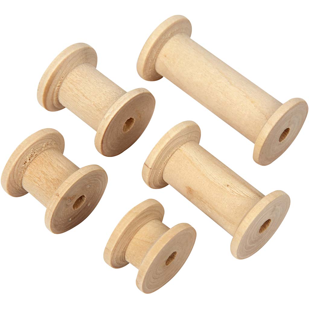 Bobina de madera - 10 unidades