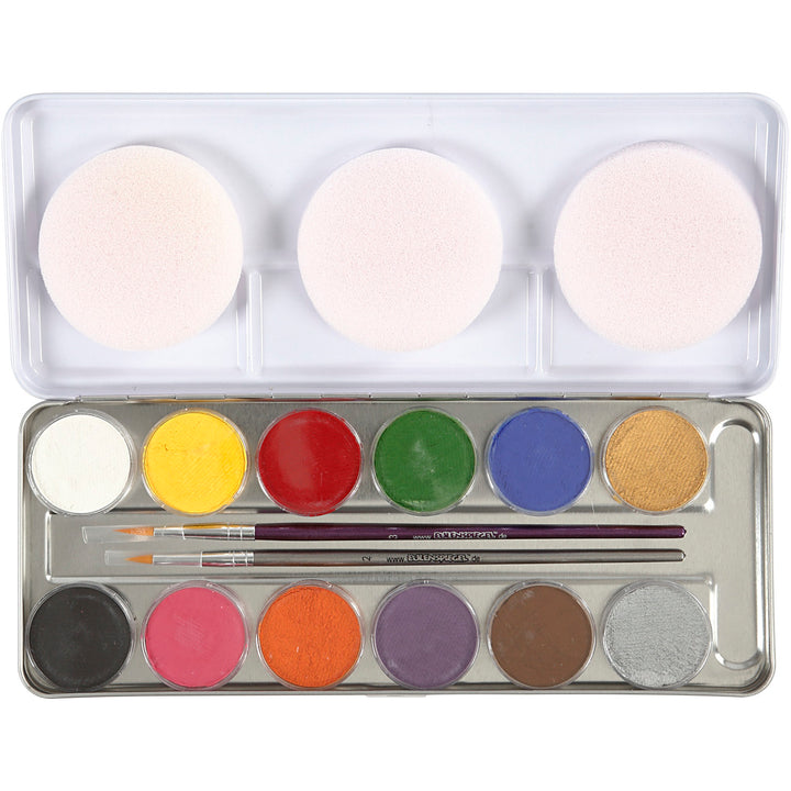 Pintura facial a base de agua - 12 color