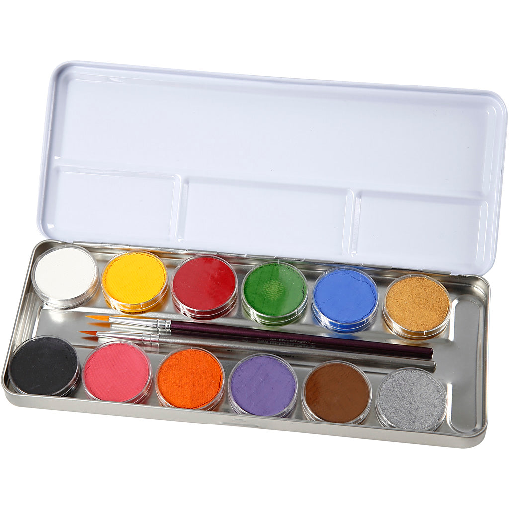 Pintura facial a base de agua - 12 color