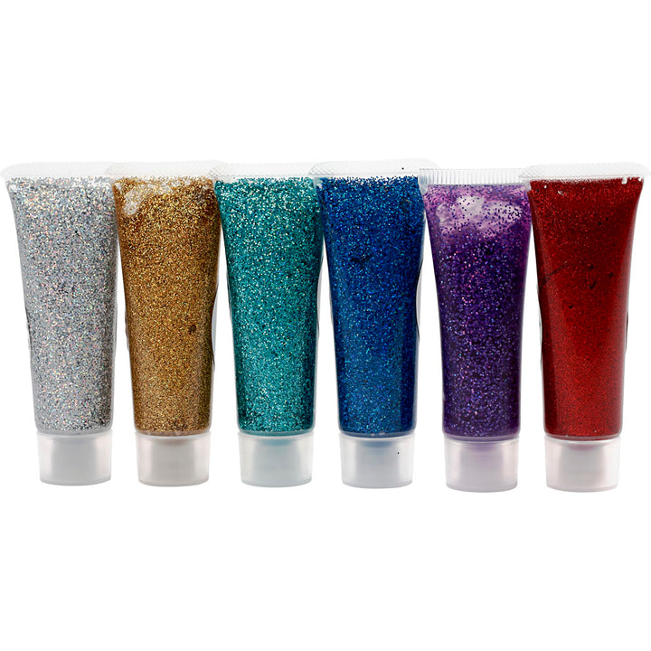 Gel de purpurina - 6x18 ml