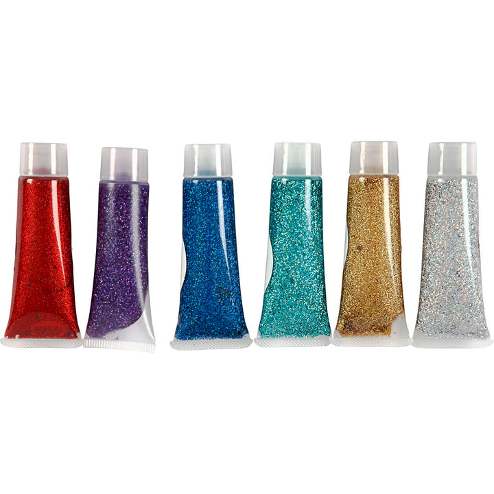 Gel de purpurina - 6x18 ml