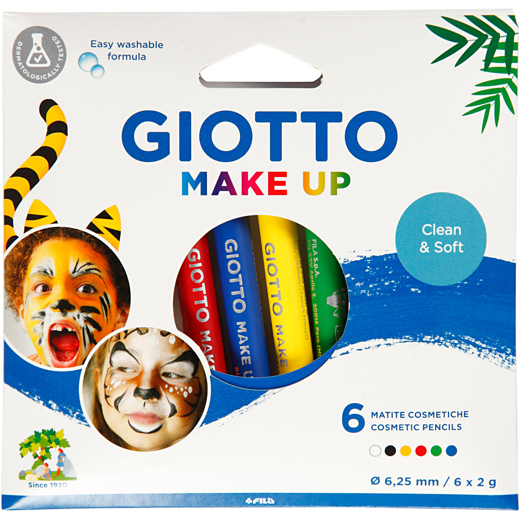 Lápices de maquillaje - 6 unidades