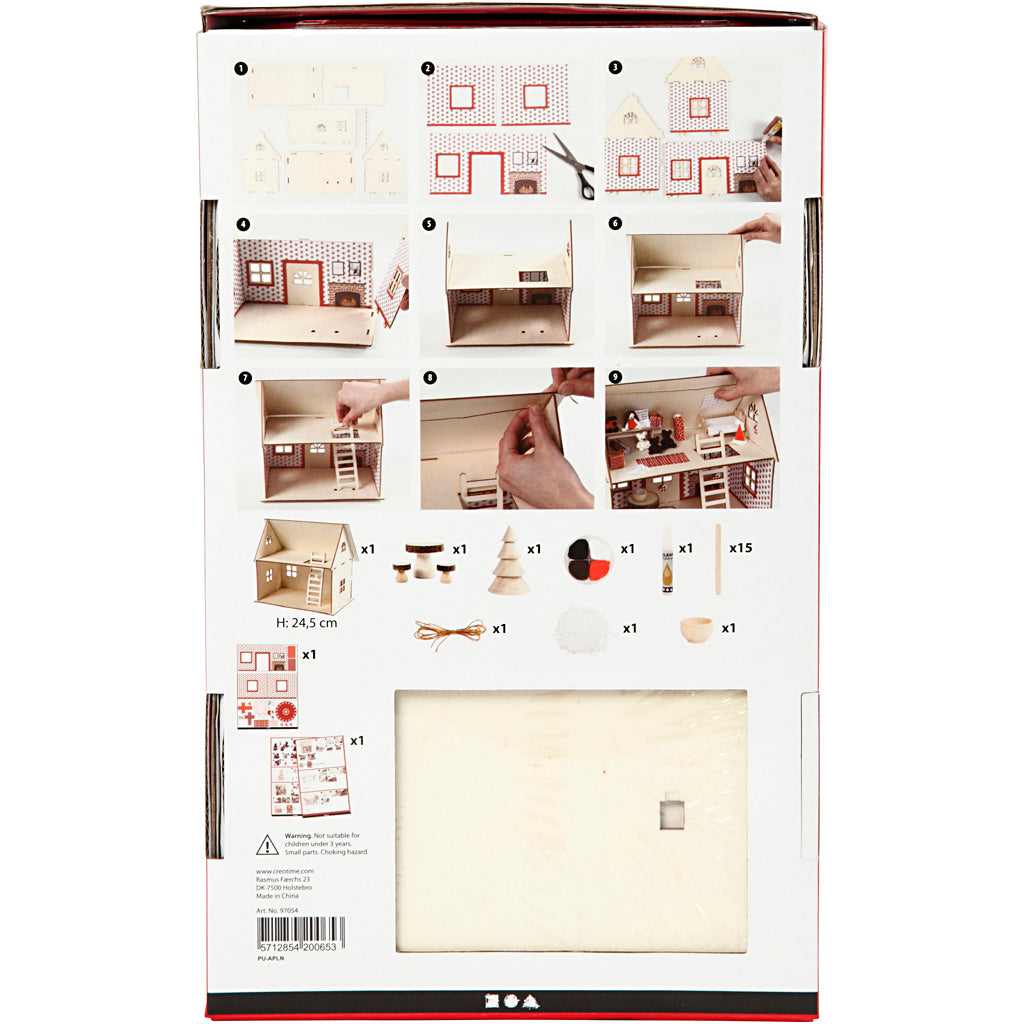 Kit para casa de Papá Noel - 1 set