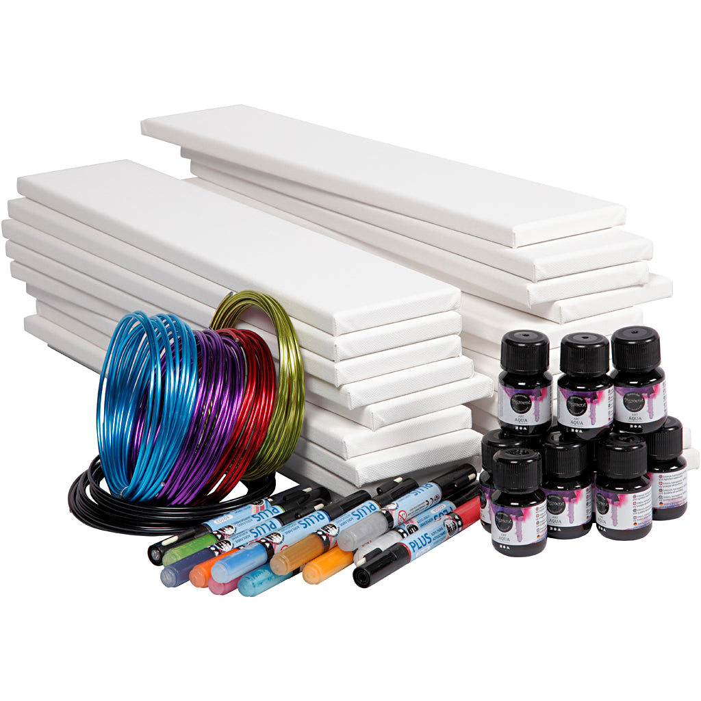 Lienzo grande de arte para acuarela - 1 set