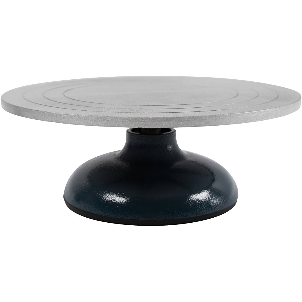 Torno de cerámica giratorio 30 cm diámetro