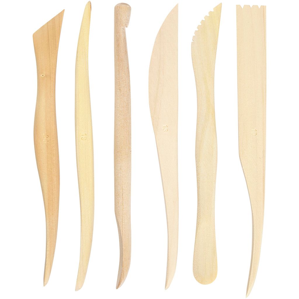 Palillos de modelado L: 15 cm — 6 ud