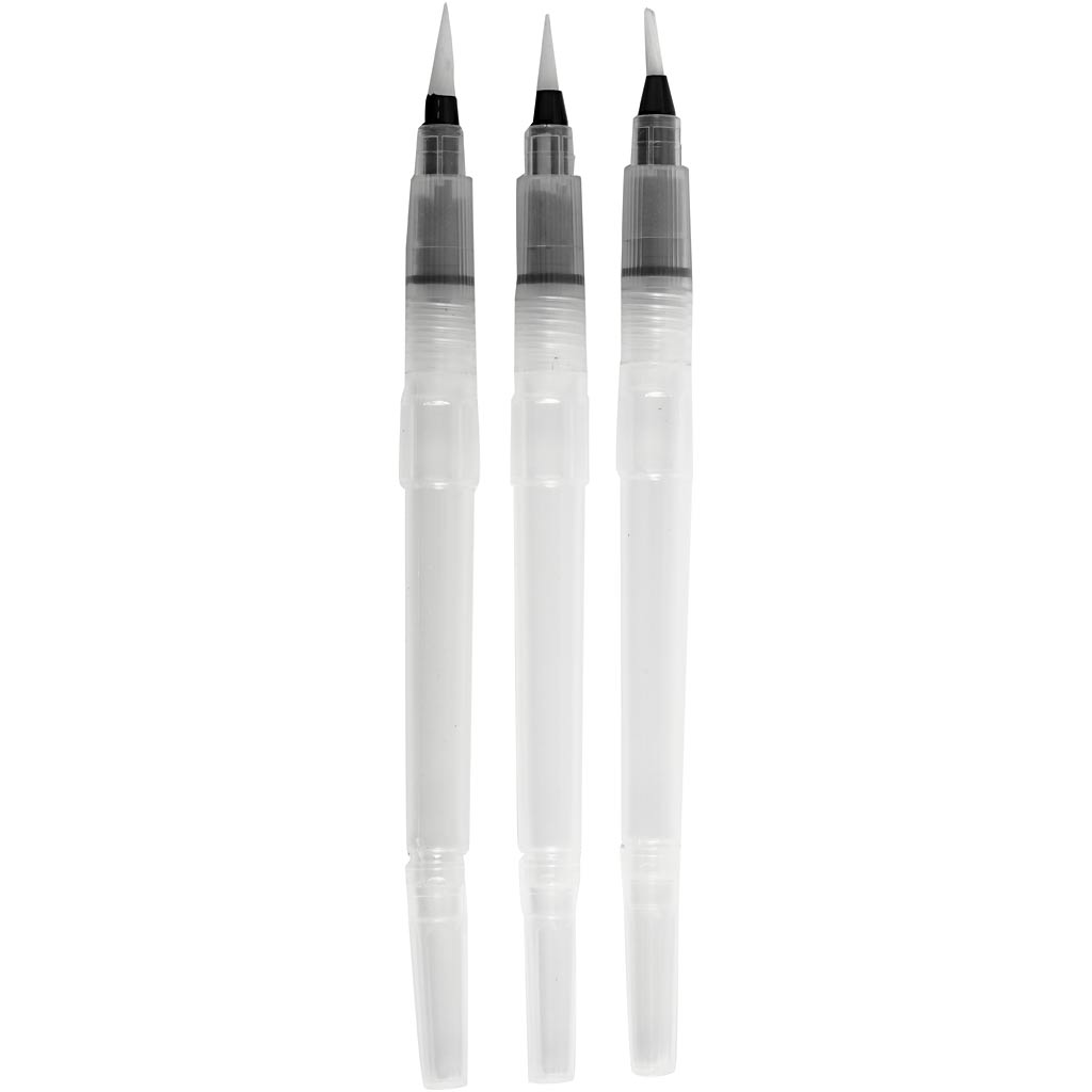 Pinceles depósito para agua 10 ml — 3 ud