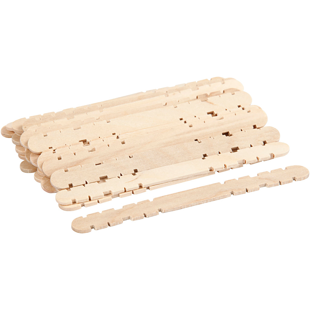Palos de construcción de madera - 30 unidades
