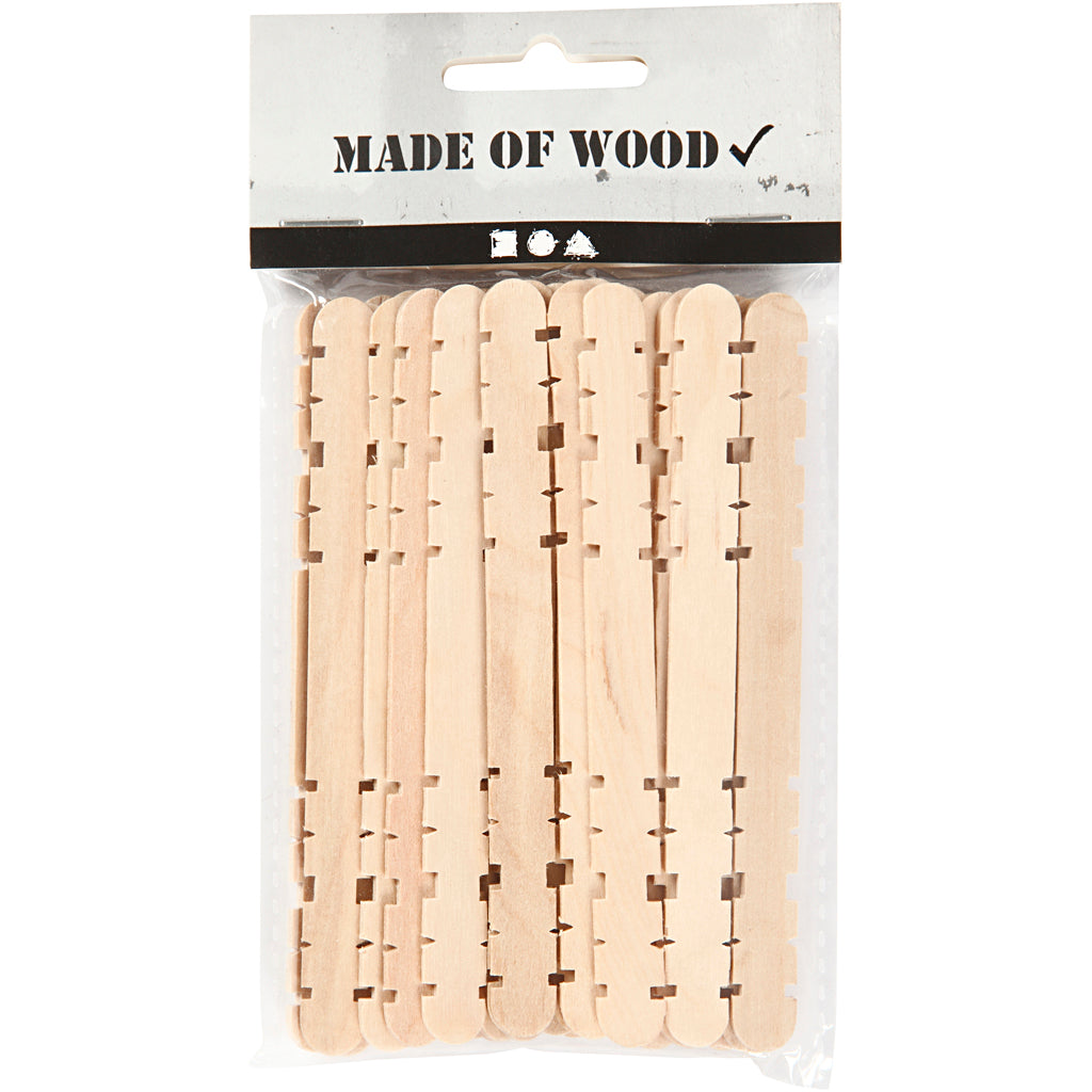 Palos de construcción de madera - 30 unidades