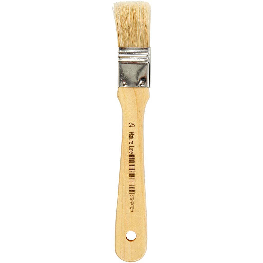 Pinceles para barniz plano L: 18.5 cm — 12 ud