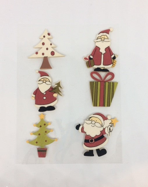 Lote de 6 figuras navideñas