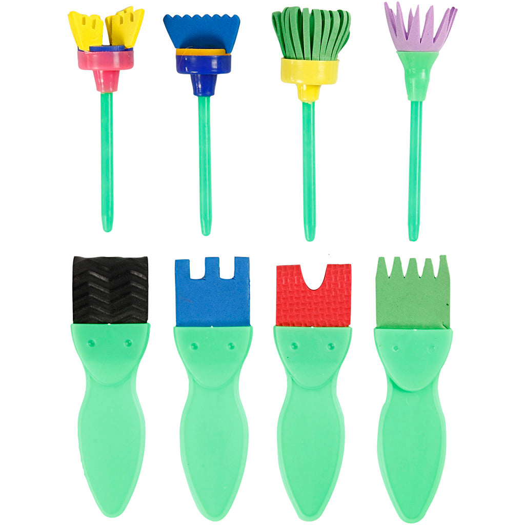 Pinceles de espuma para pintar L: 11-13 cm — 24 ud